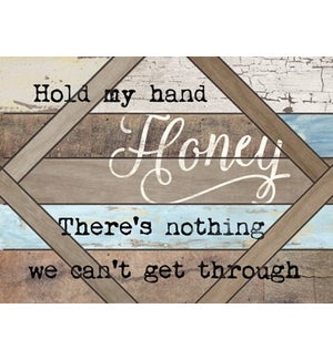 Wood Hold my... Wall Plaque