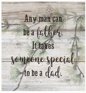 Wood Dad Wall Plaque