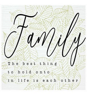 Wood Family Wall Plaque