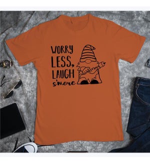 Autumn Worry Less T-shirt, Size S