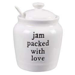 Ceramic Jam Jar