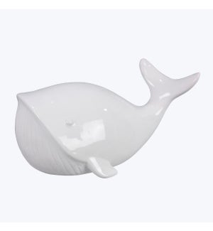 Ceramic Tabletop White Whale