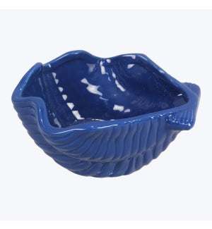 Ceramic Shell-Shaped Bowl/Planter
