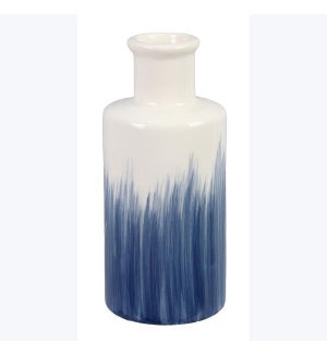 Ceramic Blue Coastal Vase