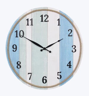 Wood Nautical Clock Sign