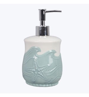 Ceramic Beach Chic Soap Pump