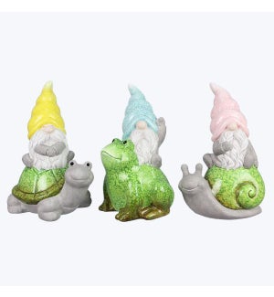 Ceramic Gnome on Friend 3 Assorted