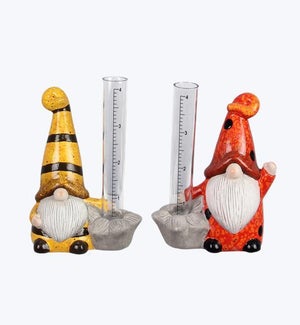 Ceramic Bee/Ladybug Rain Gauge 2 Assorted