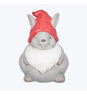 Ceramic Bunny Gnome