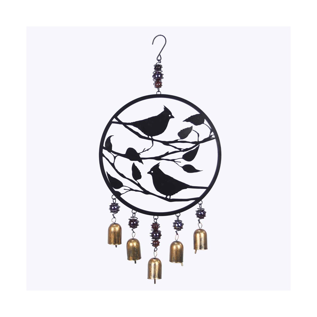 Metal Cardinal Wind Chime