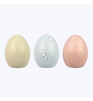 Ceramic Easter Egg,3 Ast