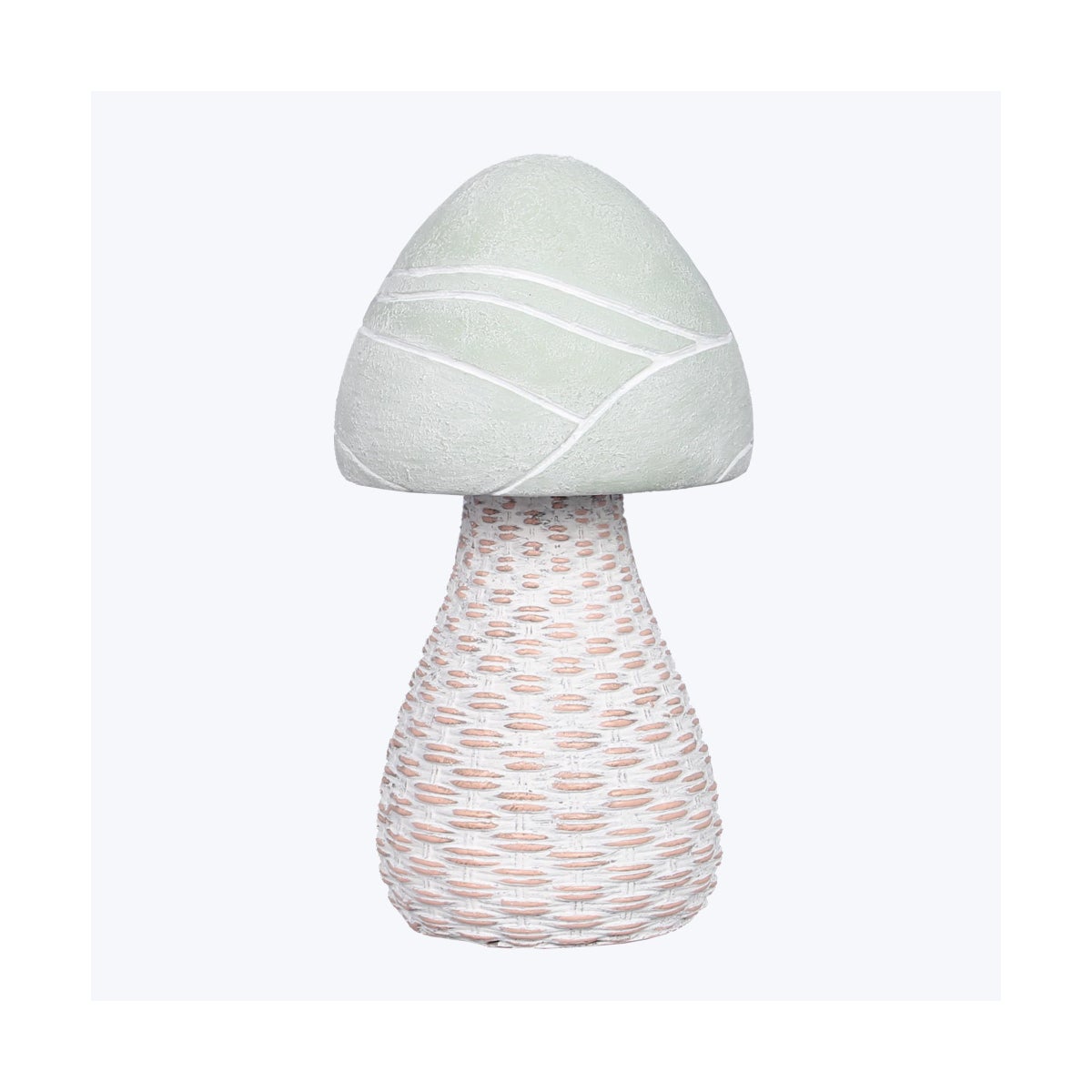 Resin Woven Texture Mushroom Tabletop