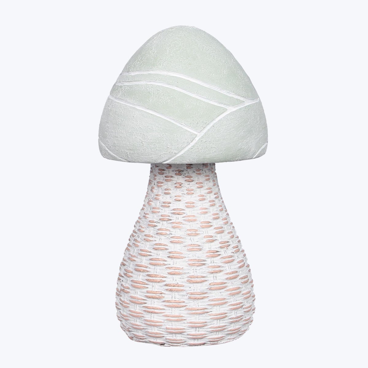 Resin Woven Texture Mushroom Tabletop
