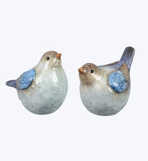 Ceramic Garden Bird, 2 Ast