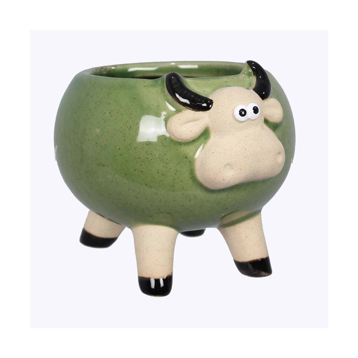 Ceramic Cow Planter