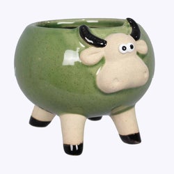 Ceramic Cow Planter