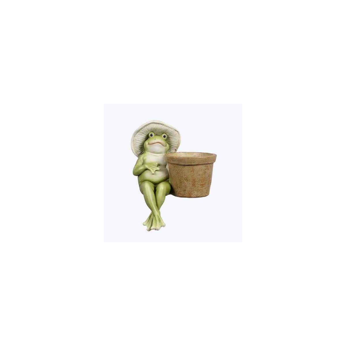 Resin Frog Shelf Sitter Tabletop