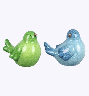 Ceramic Bird Tabletop 2 Ast