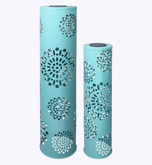 Metal Solar Lantern 2/Set