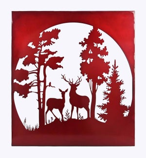 Metal Deer Wall Decor