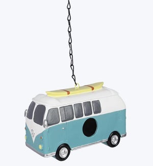 Resin VW Bus Birdhouse