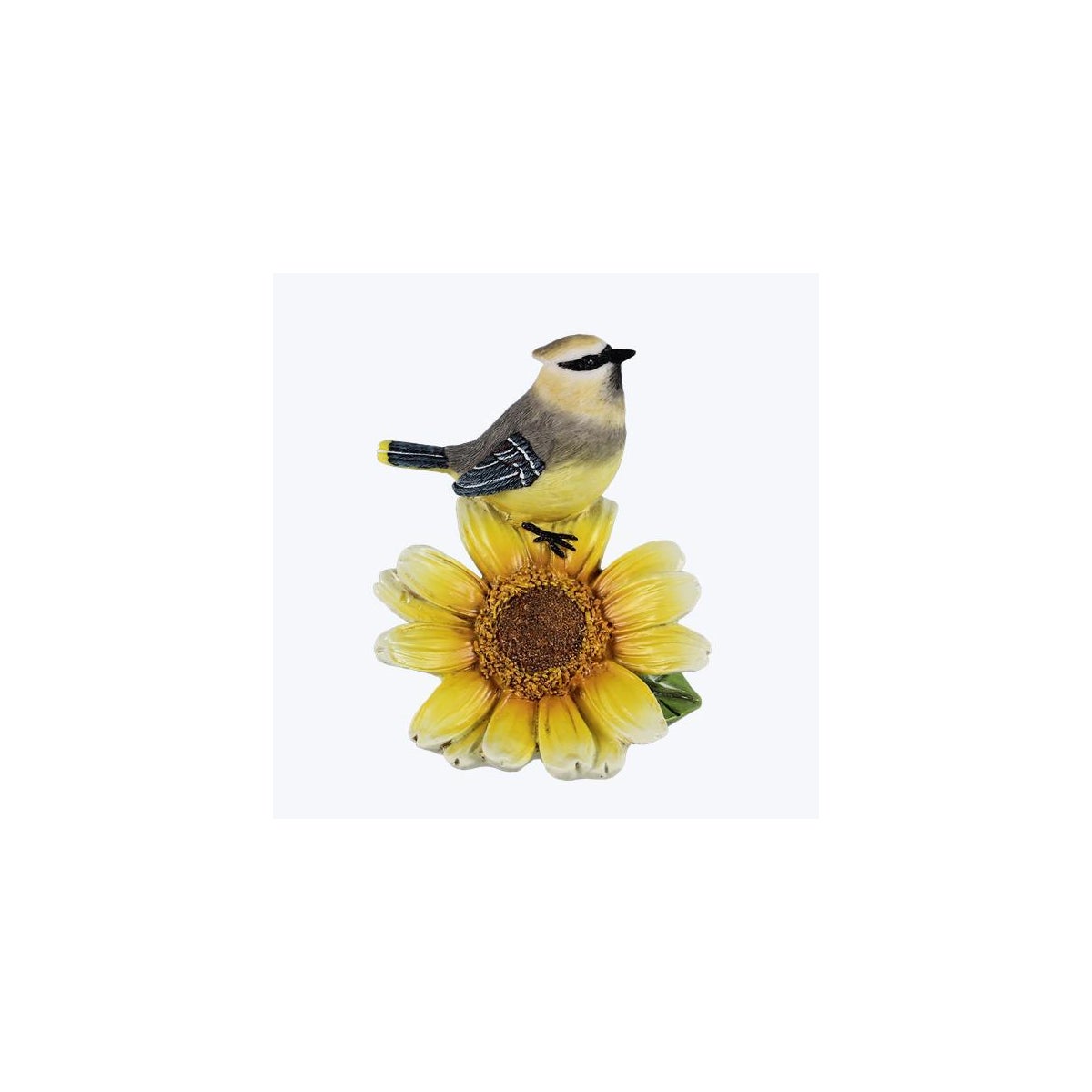 Resin Bird on Flower