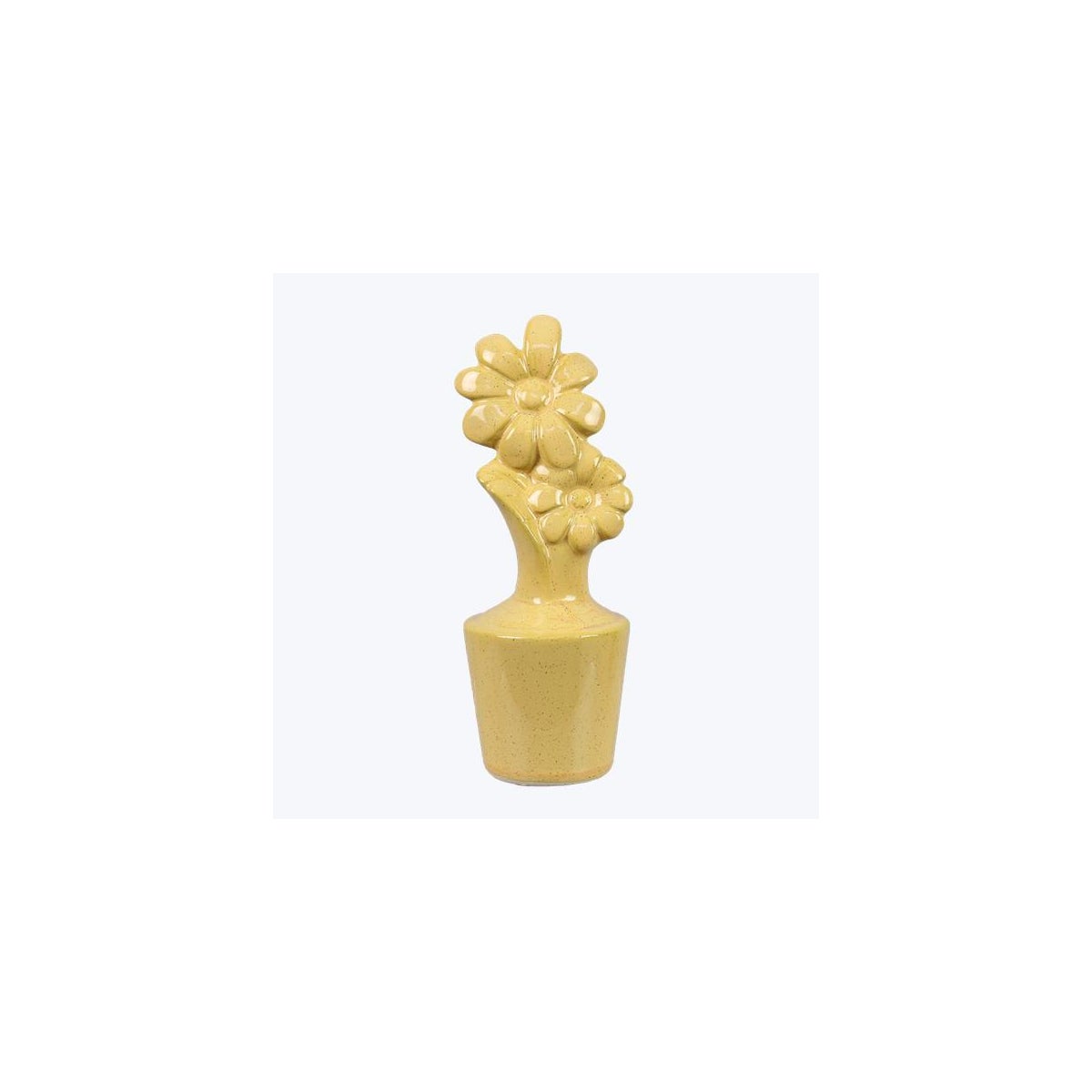 Ceramic Daisy Tabletop Decor