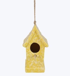 Ceramic Dragonfly Bird House