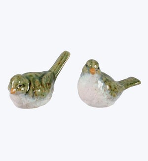 Ceramic Tabletop Bird 2 Ast