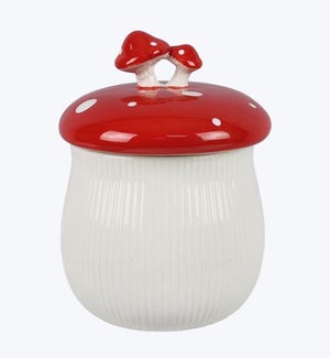 Ceramic Mushroom Jar