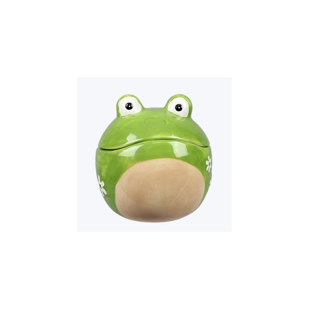 Ceramic Frog Jar