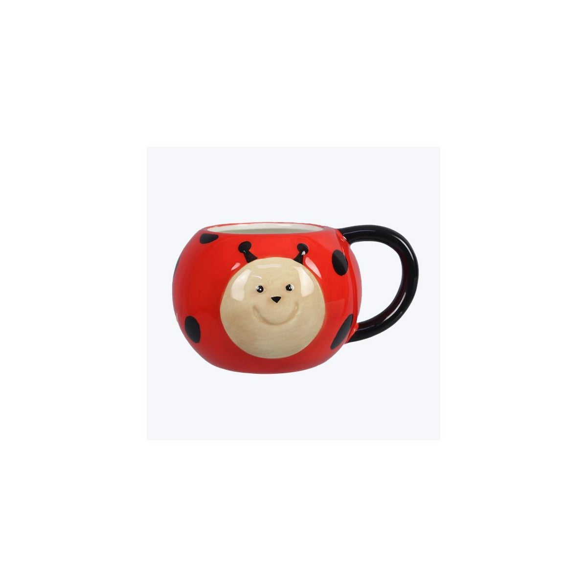 Ceramic Ladybug Coffee Mug