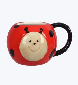 Ceramic Ladybug Coffee Mug