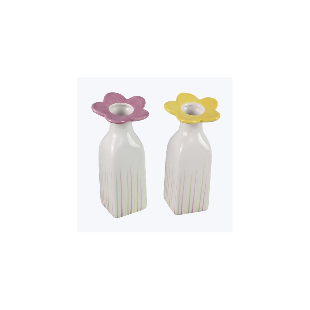 Ceramic Flower Vase 2 Ast