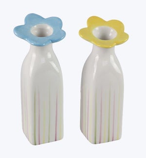 Ceramic Flower Vase 2 Ast