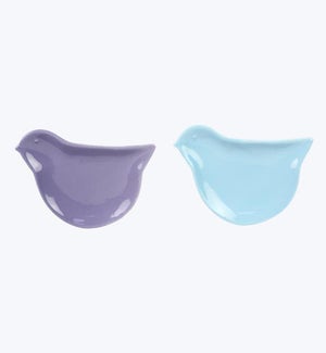 Ceramic Bird Dish 2 Ast