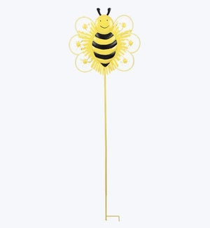 Metal Bee Garden Stake