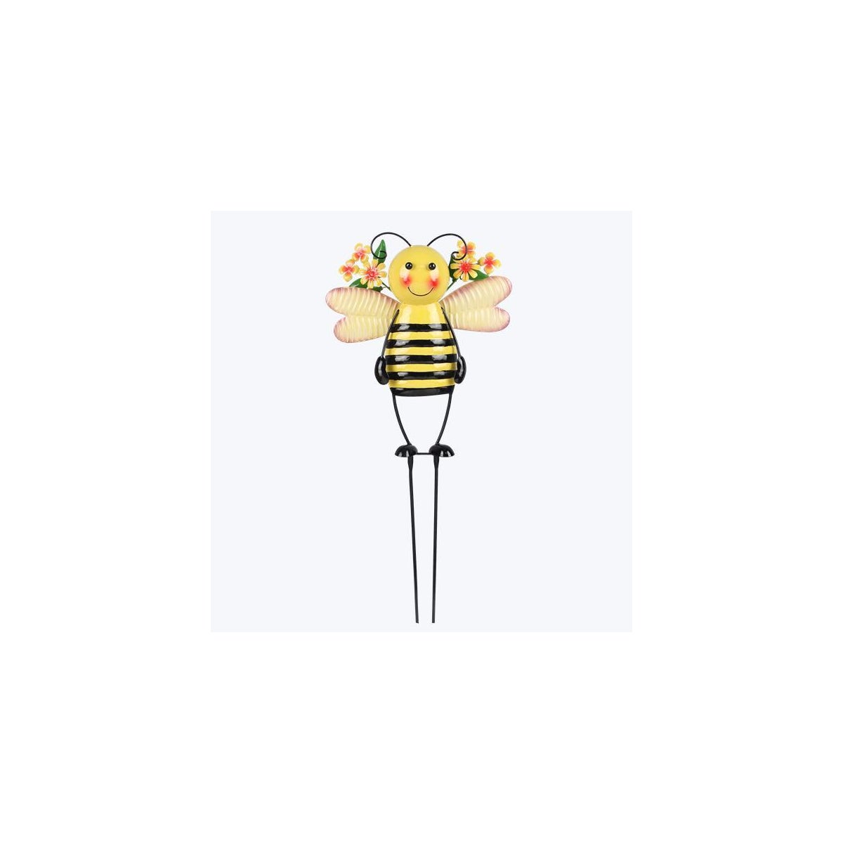 Metal Bee Shape Garden Stake