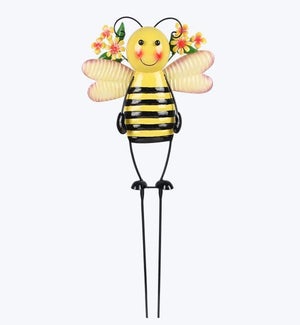 Metal Bee Shape Garden Stake