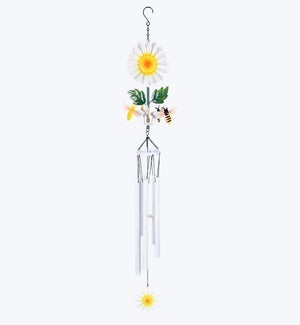 Metal Spinning Bee Wind Chime