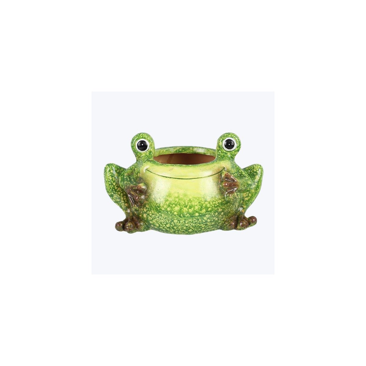 Ceramic Happy Frog Planter