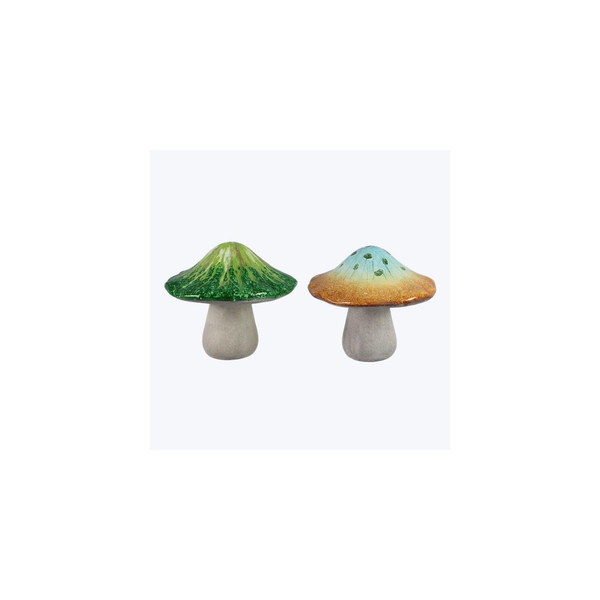 Ceramic Tabletop Mushroom 2 Ast