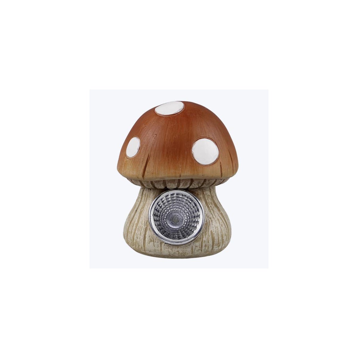 Resin Mushroom Solar LED Light