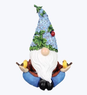 Resin Yoga Gnome Statuary