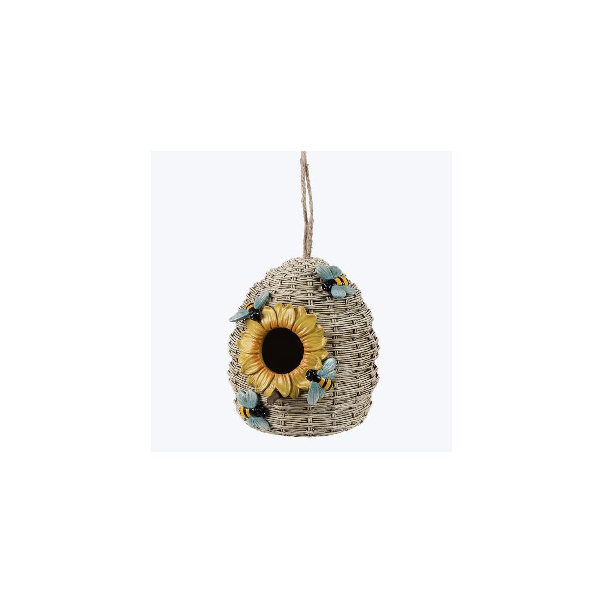 Resin Beehive Bird House