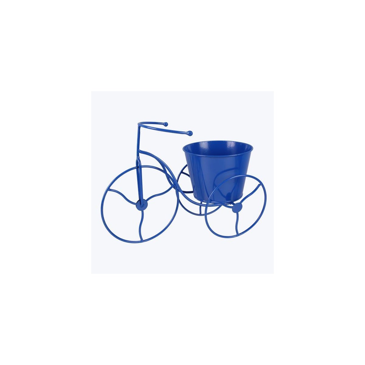 Metal Tricycle Planter Stand Planter Included