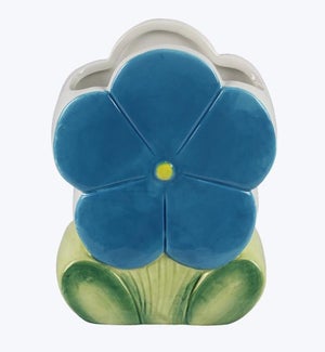 Ceramic Daisy Shape Tabletop Vase