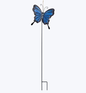 Metal Butterfly Glow in the Dark Garden Stake