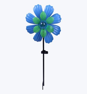 Metal Solar Light Flower Garden Stake