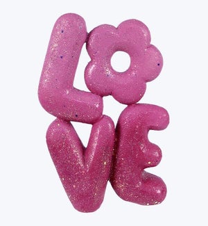 Resin Love Tabletop Word Sign - Love